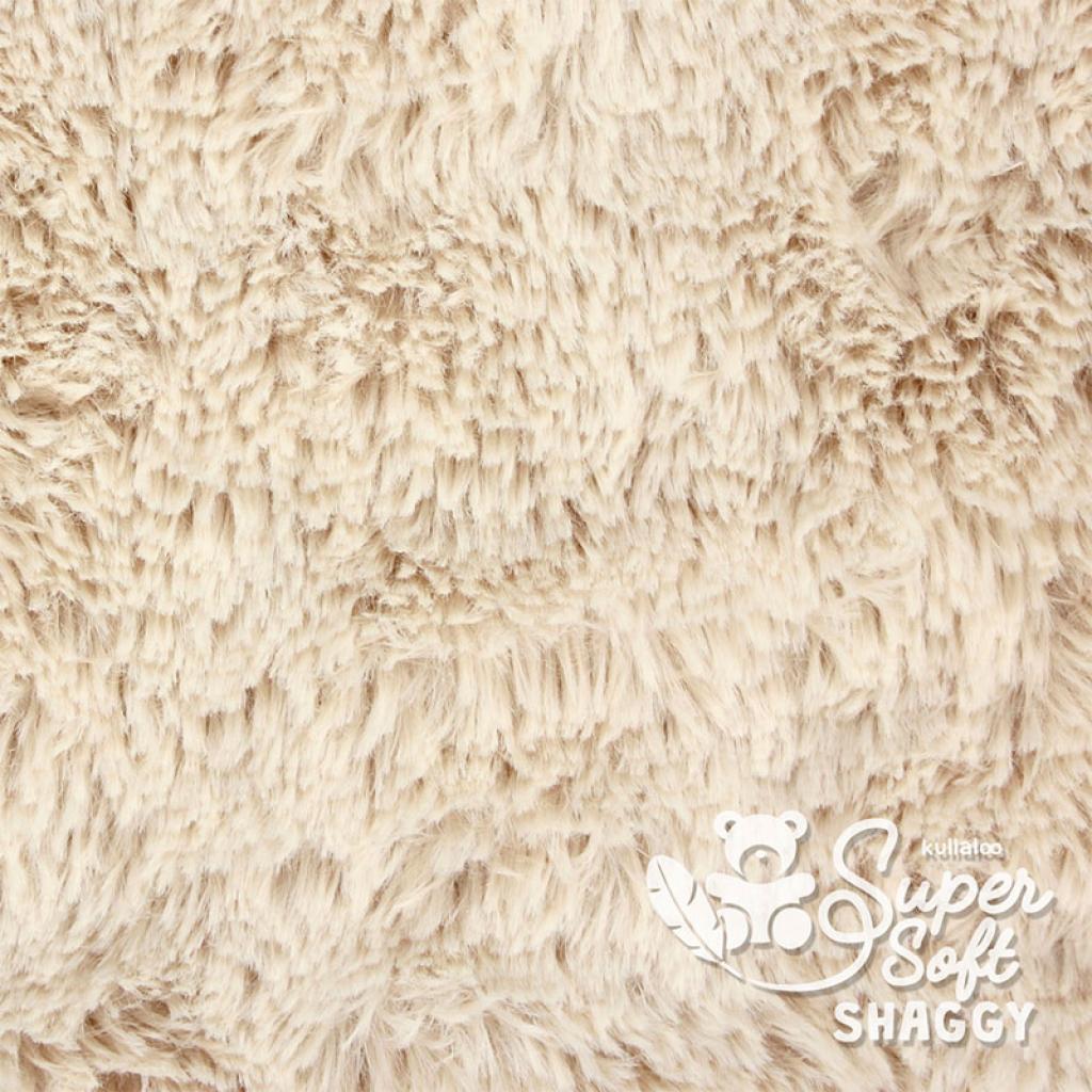 Plüschstoff Shaggy75x100cm latte – Kullaloo